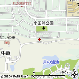 福岡県大野城市月の浦4丁目9周辺の地図