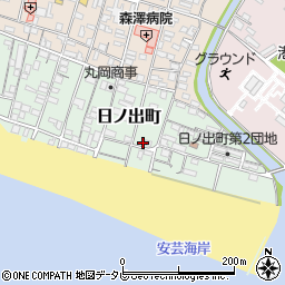 高知県安芸市日ノ出町8-28周辺の地図