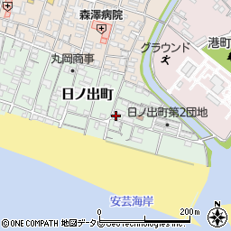 高知県安芸市日ノ出町9-29周辺の地図