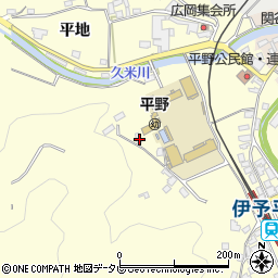 愛媛県大洲市平野町野田51周辺の地図