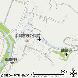 福岡県筑紫野市阿志岐周辺の地図
