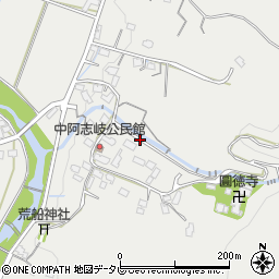 福岡県筑紫野市阿志岐周辺の地図