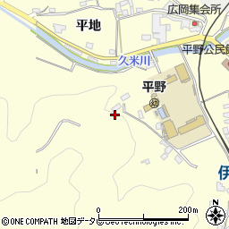 愛媛県大洲市平野町野田60周辺の地図