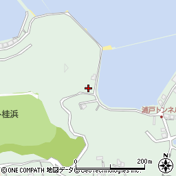 高知県高知市浦戸386周辺の地図