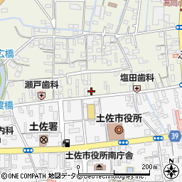 植田時計店周辺の地図