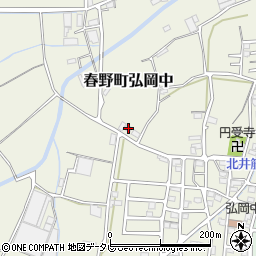 高知県高知市春野町弘岡中416周辺の地図