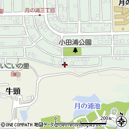 福岡県大野城市月の浦4丁目8-32周辺の地図