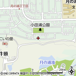 福岡県大野城市月の浦4丁目8-30周辺の地図