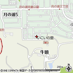 福岡県大野城市月の浦5丁目12周辺の地図