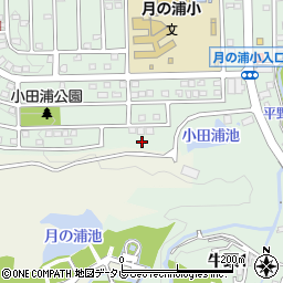 福岡県大野城市月の浦4丁目4周辺の地図