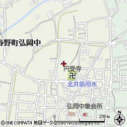 高知県高知市春野町弘岡中362周辺の地図