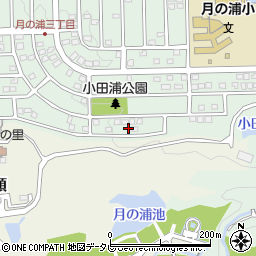 福岡県大野城市月の浦4丁目8周辺の地図