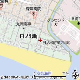 高知県安芸市日ノ出町9-33周辺の地図