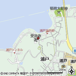 高知県高知市浦戸340周辺の地図