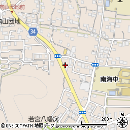 台湾料理 吉源 長浜店周辺の地図