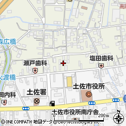 金子・生花店周辺の地図