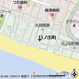 高知県安芸市日ノ出町6-13周辺の地図