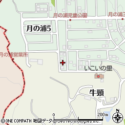 福岡県大野城市月の浦5丁目10周辺の地図