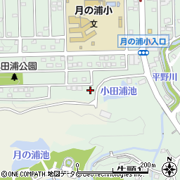 福岡県大野城市月の浦4丁目4-11周辺の地図