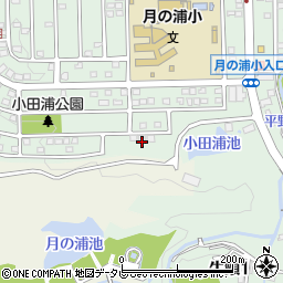 福岡県大野城市月の浦4丁目4-6周辺の地図