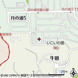 福岡県大野城市月の浦5丁目11周辺の地図
