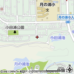 福岡県大野城市月の浦4丁目4-5周辺の地図