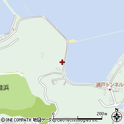 高知県高知市浦戸387周辺の地図