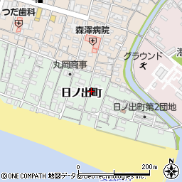 高知県安芸市日ノ出町8-33周辺の地図