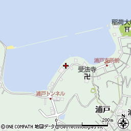 高知県高知市浦戸312周辺の地図