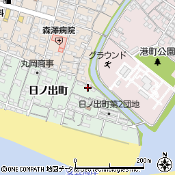 高知県安芸市日ノ出町9-2周辺の地図