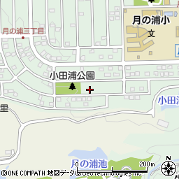 福岡県大野城市月の浦4丁目7周辺の地図