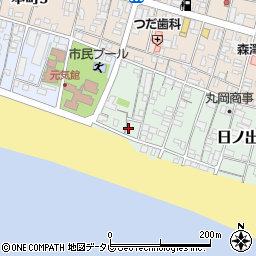 高知県安芸市日ノ出町2-20周辺の地図