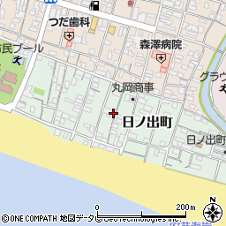 高知県安芸市日ノ出町5-8周辺の地図