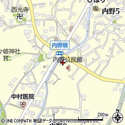 ＪＡ福岡市内野周辺の地図
