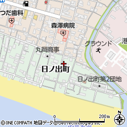 高知県安芸市日ノ出町8-34周辺の地図