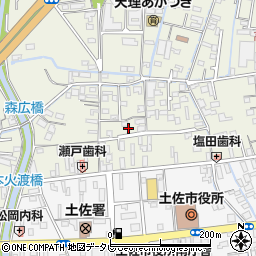 ハヤシ商事株式会社　夜間用周辺の地図