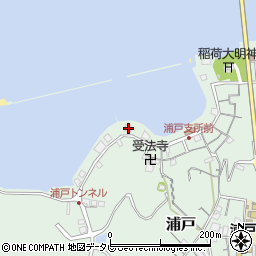 高知県高知市浦戸308周辺の地図