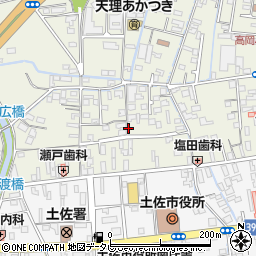 岡村美容室周辺の地図
