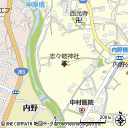志々岐神社周辺の地図