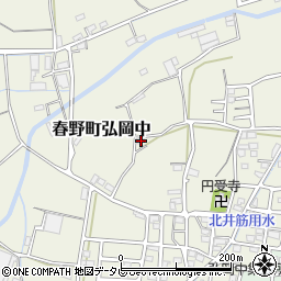 高知県高知市春野町弘岡中407周辺の地図