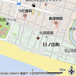 高知県安芸市日ノ出町5-27周辺の地図