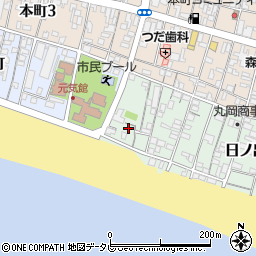 高知県安芸市日ノ出町1-15周辺の地図