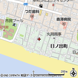 高知県安芸市日ノ出町4-29周辺の地図