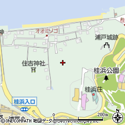 高知県高知市浦戸805周辺の地図