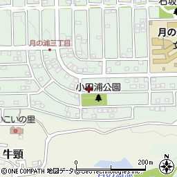 福岡県大野城市月の浦4丁目6-41周辺の地図