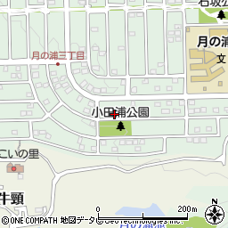 福岡県大野城市月の浦4丁目6-39周辺の地図