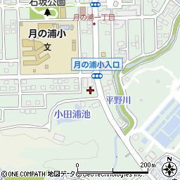 福岡県大野城市月の浦4丁目1周辺の地図