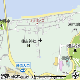 高知県高知市浦戸807周辺の地図