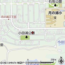 福岡県大野城市月の浦4丁目6周辺の地図