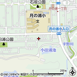 福岡県大野城市月の浦4丁目2周辺の地図